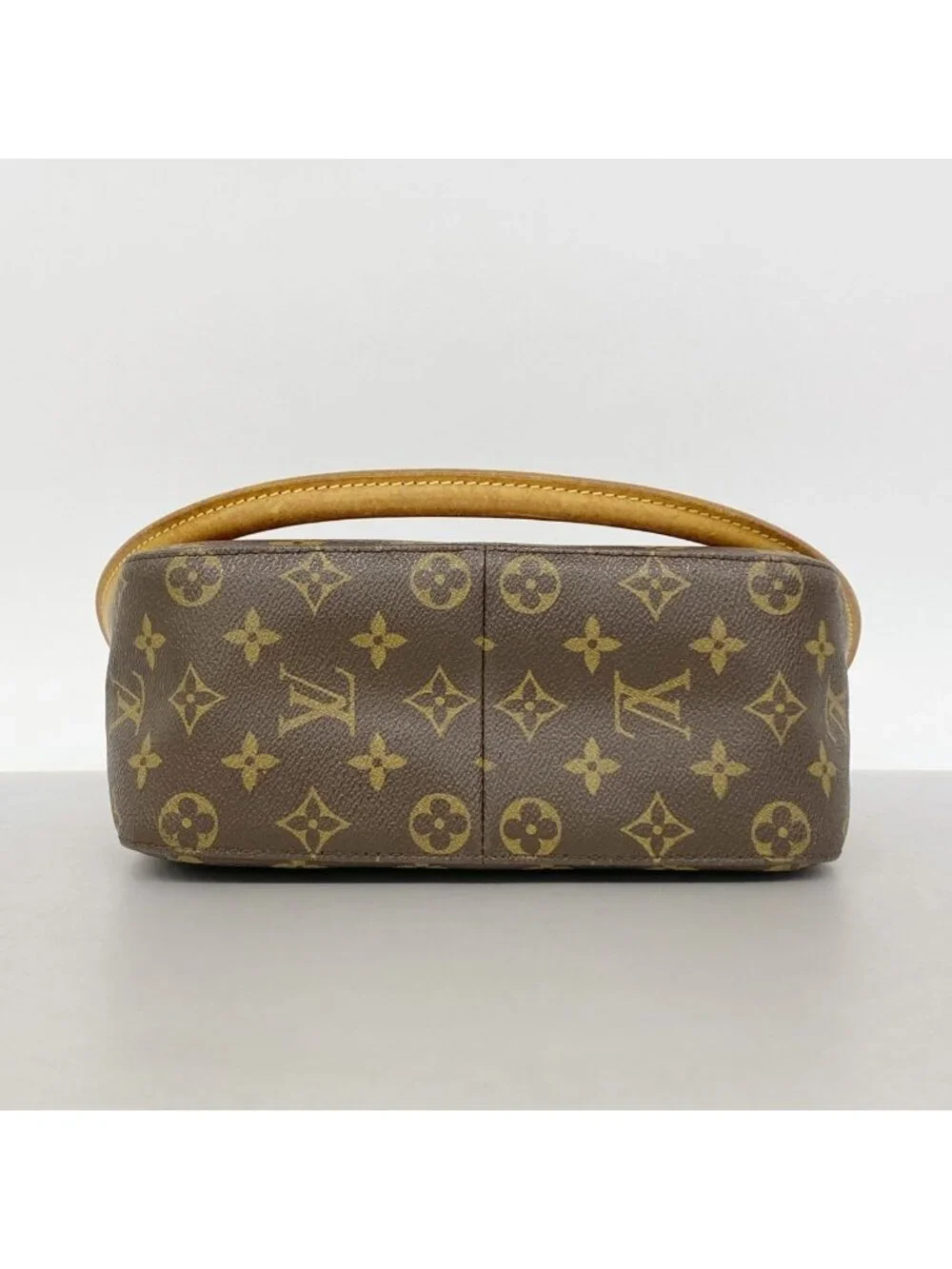 Louis Vuitton Shoulder Bag Monogram Looping MM Brown